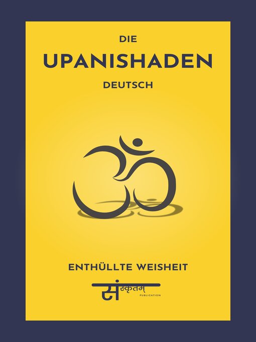 Title details for Die Upanishaden by संस्कृतम् Publication - Available